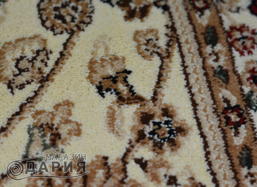 Тъкан персийски килим Blue stones 2723_cream